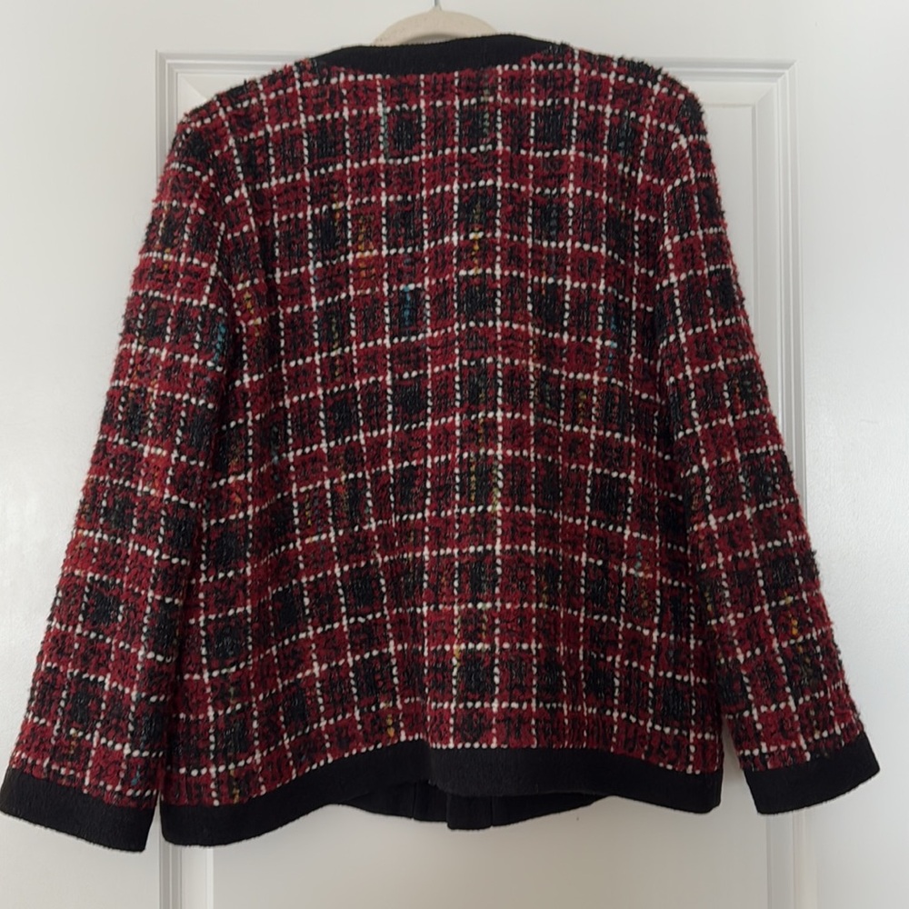 Tweed plaid Lydia jacket - Picture 3 of 3